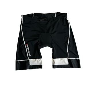 Louis Garneau Men's Cycling Shorts with Padding Black Size XXL Athletic Bike